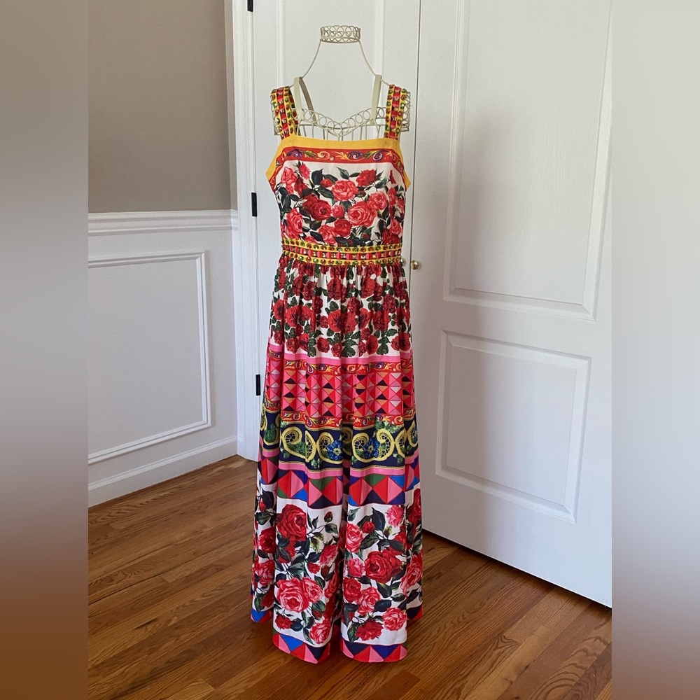 D&G inspired maxi dress by Style Keepers Size-L